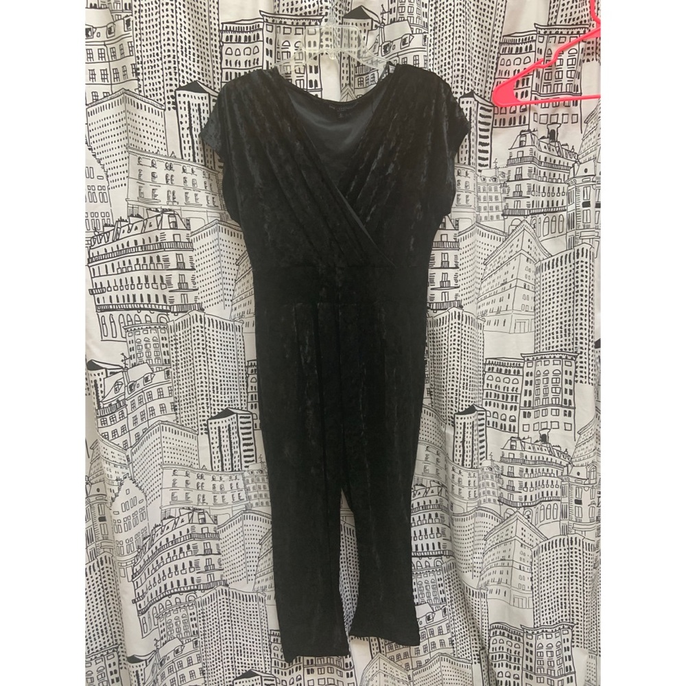 Velvet jumpsuit